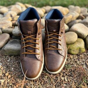 Jousen Men's Casual Shoes High Top